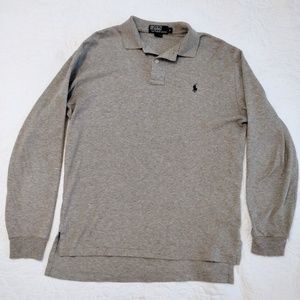 Long-Sleeve Polo Shirt (small)